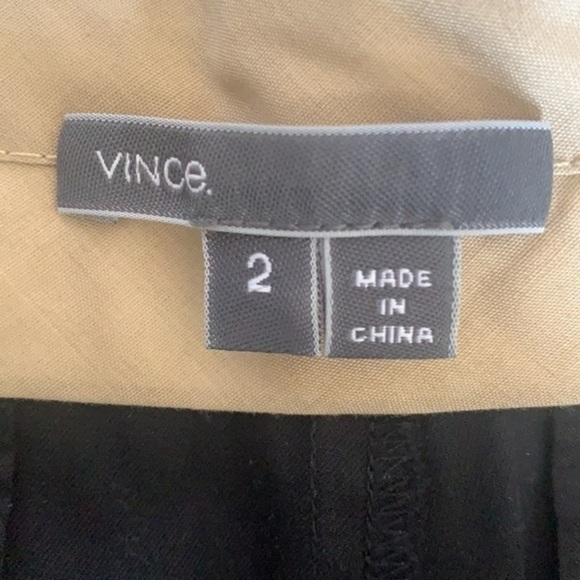 Vince Side Buckle Black Cargo Bermuda Chino Short in size 2 - Picture 5 of 8